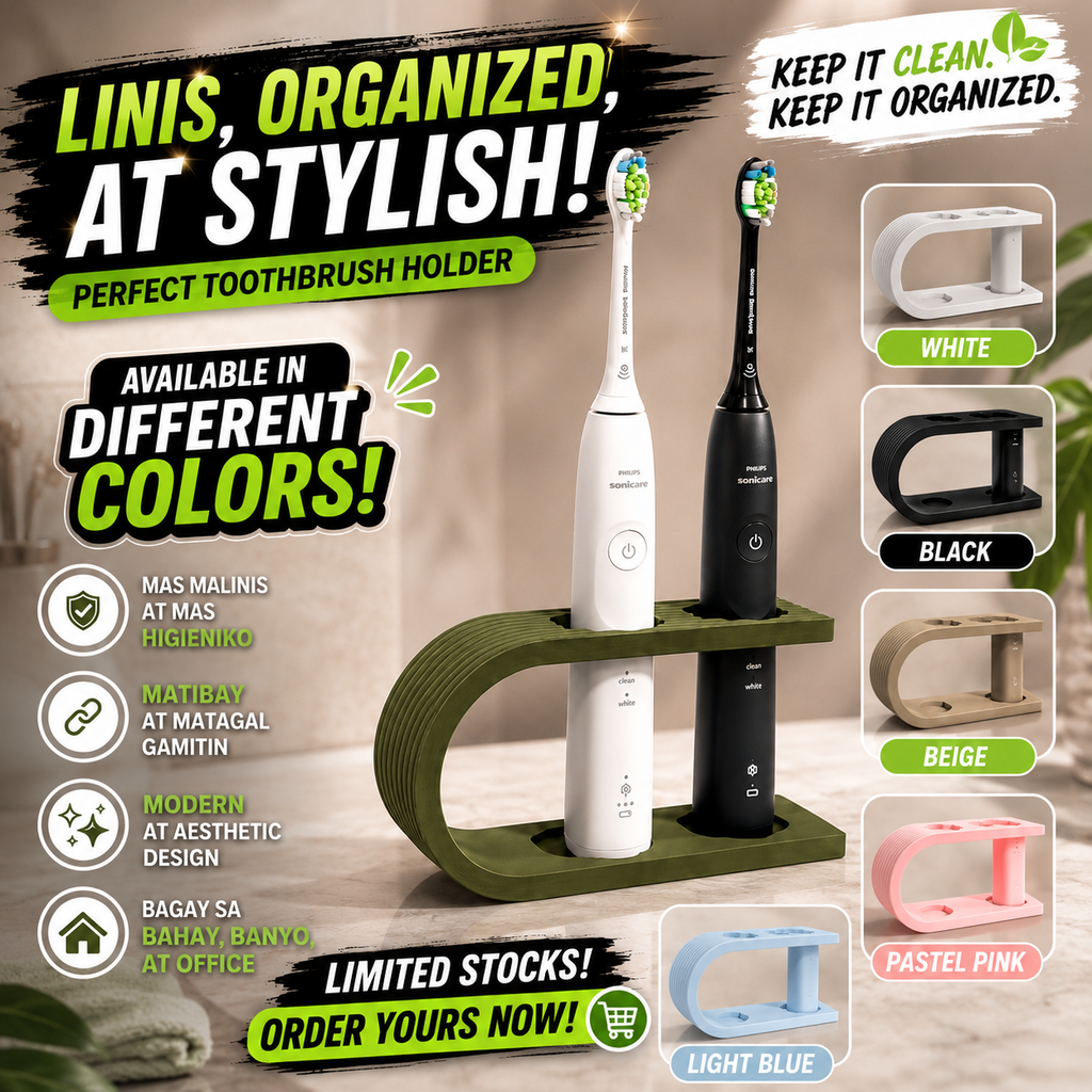 Toothbrush Holder | 34 mm Max Handle Diameter