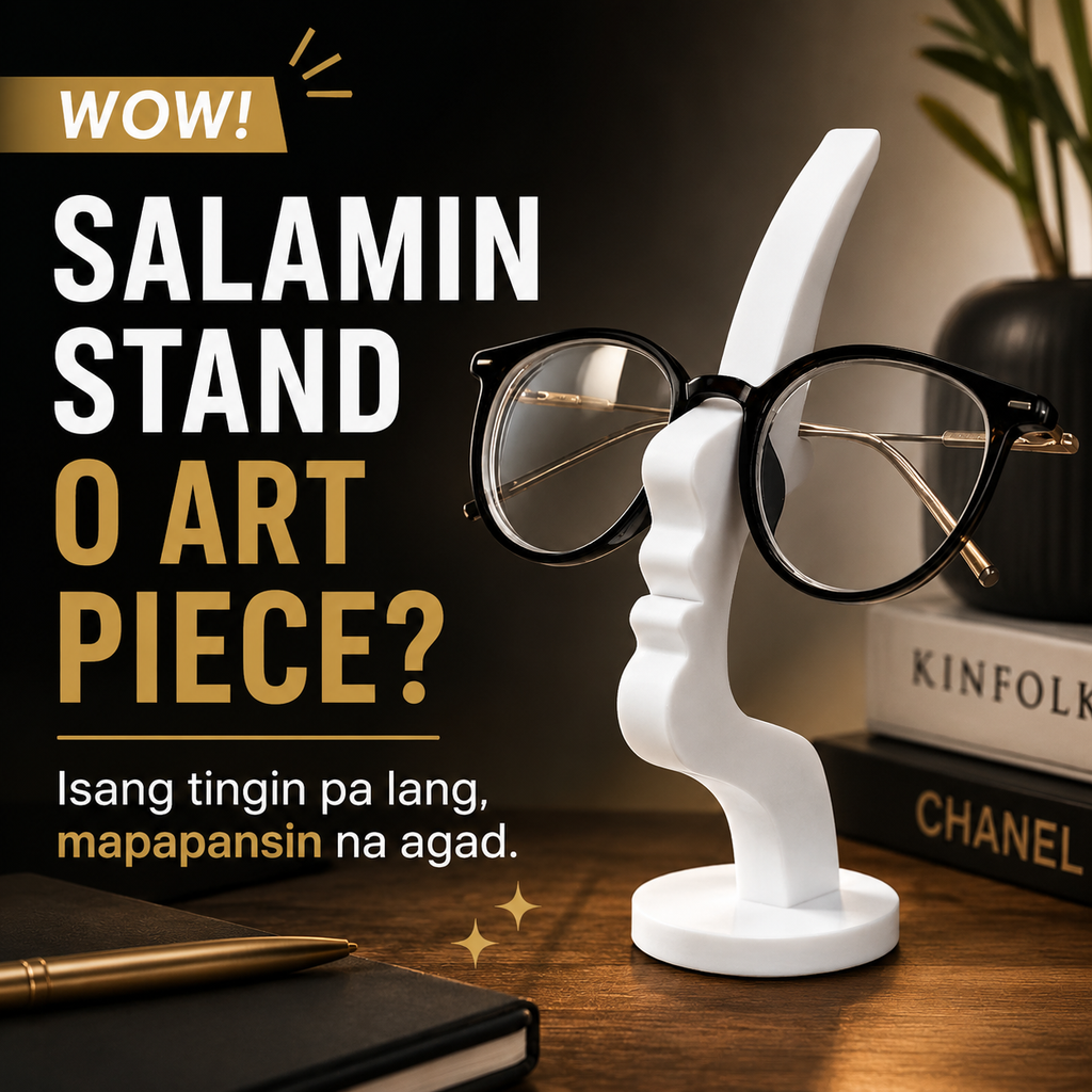 Art Face Glasses Stand