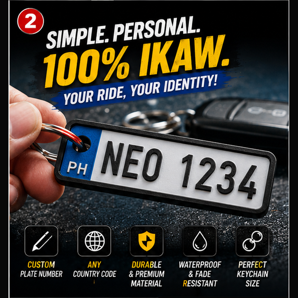 Custom Car Plate Tag